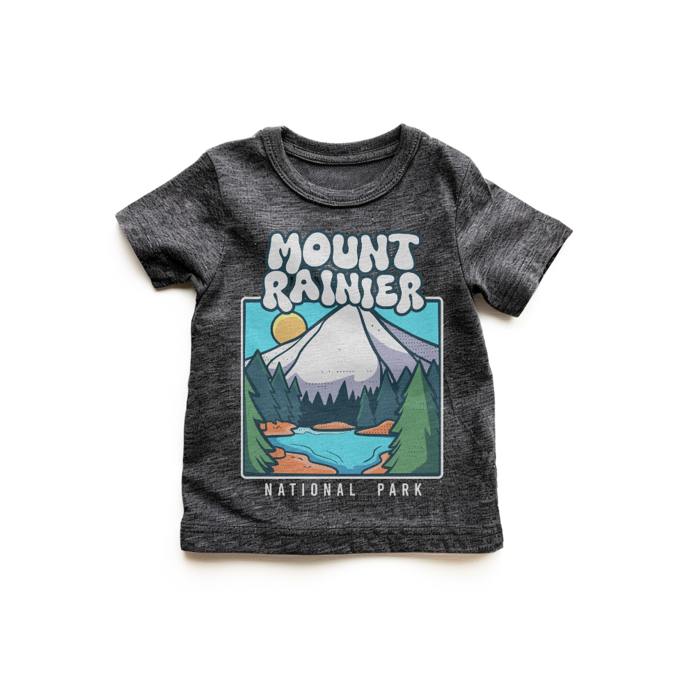 Mt. Rainier National Park Tee - Baby, Toddler, Youth