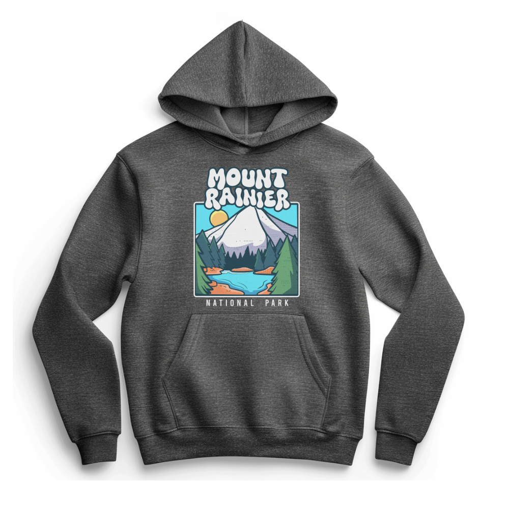 Mt. Rainier National Park Hoodie - Unisex