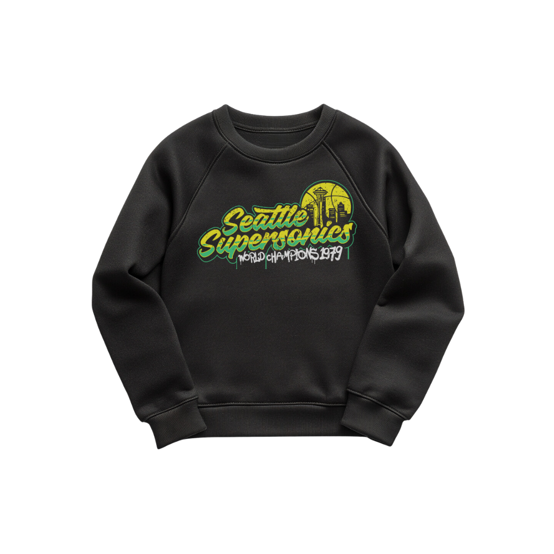 Sonics World Champions Youth Crew Neck