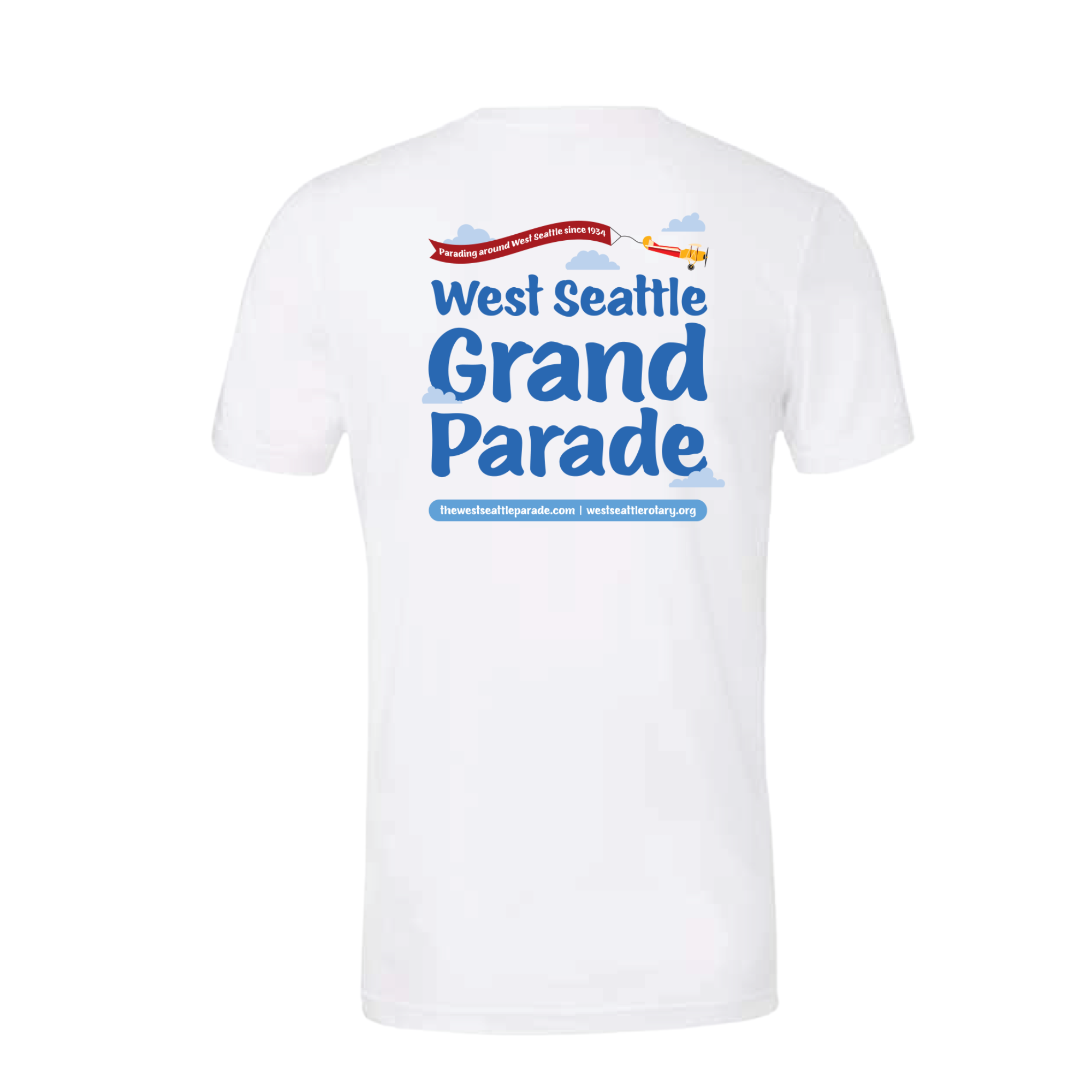 West Seattle Grand Parade Fundraiser Tee