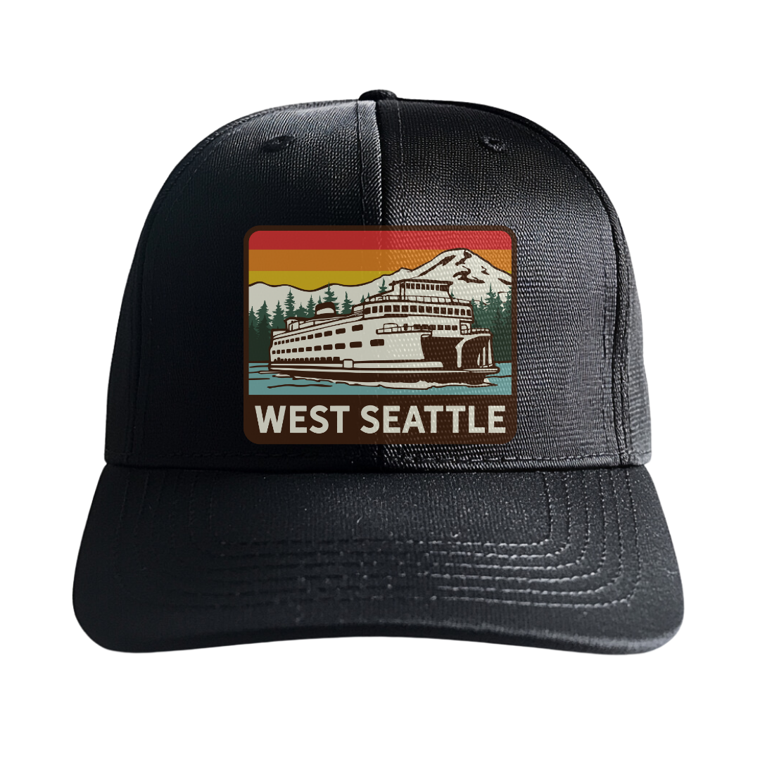 West Seattle Retro Trucker Hat